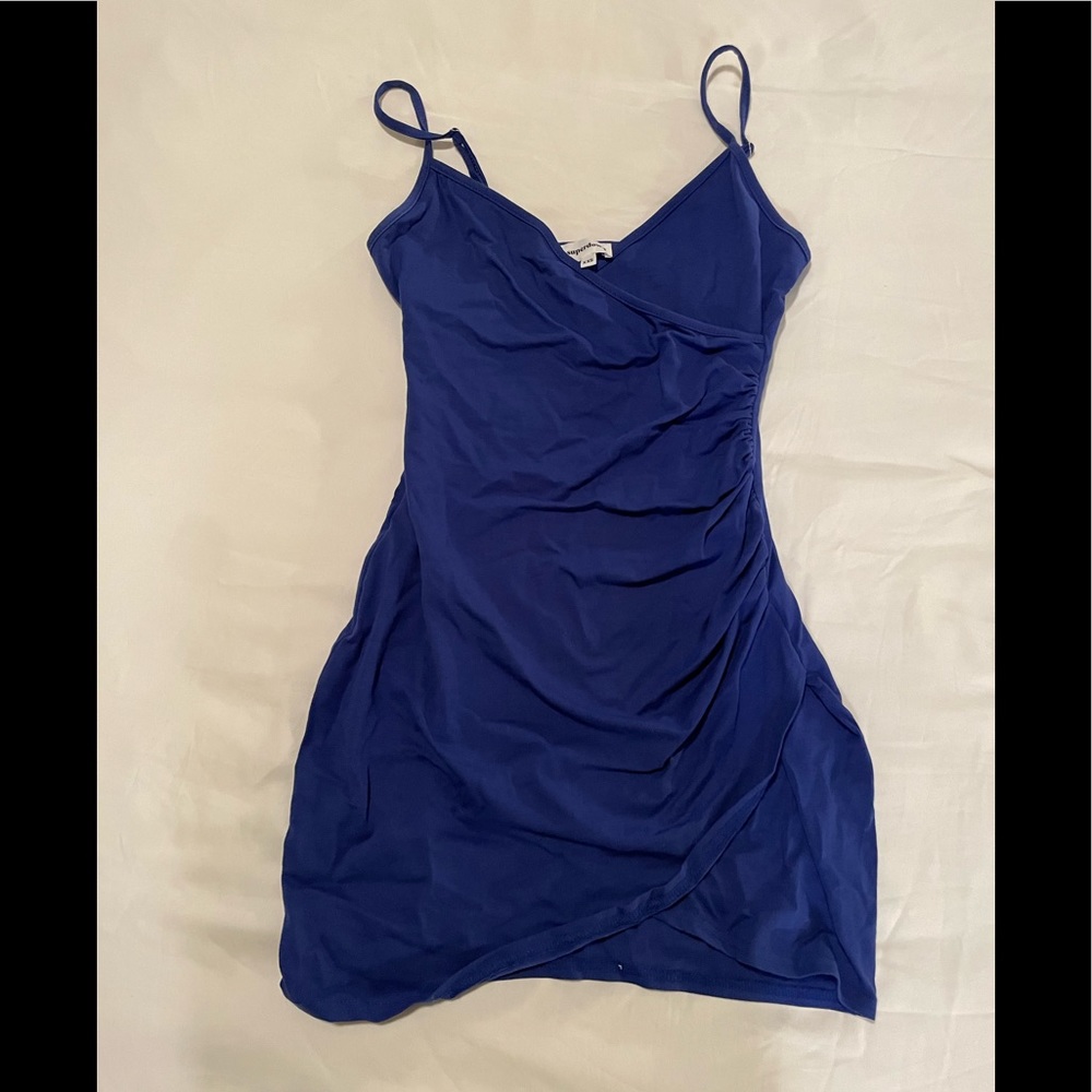Superdown XXS blue dress